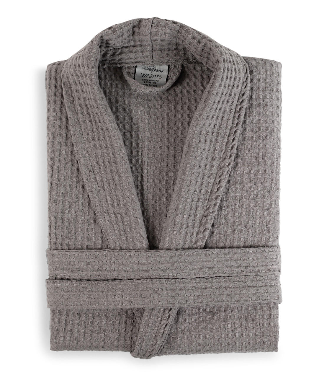 100% Cotton Lightweight Waffle Dressing Gown - The Towel Shop