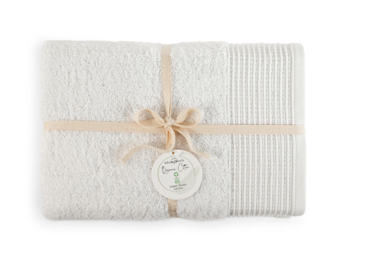 White decorative bath best sale towels