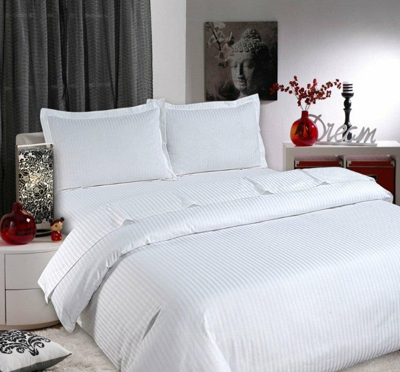 easy care white duvet cover