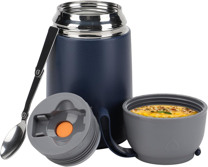 Thermal Insulated Food Flask - 630 ml